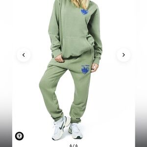 SOLD OUT Alix Earle merch sweatsuit. Comes with both hoodie and sweatpants.